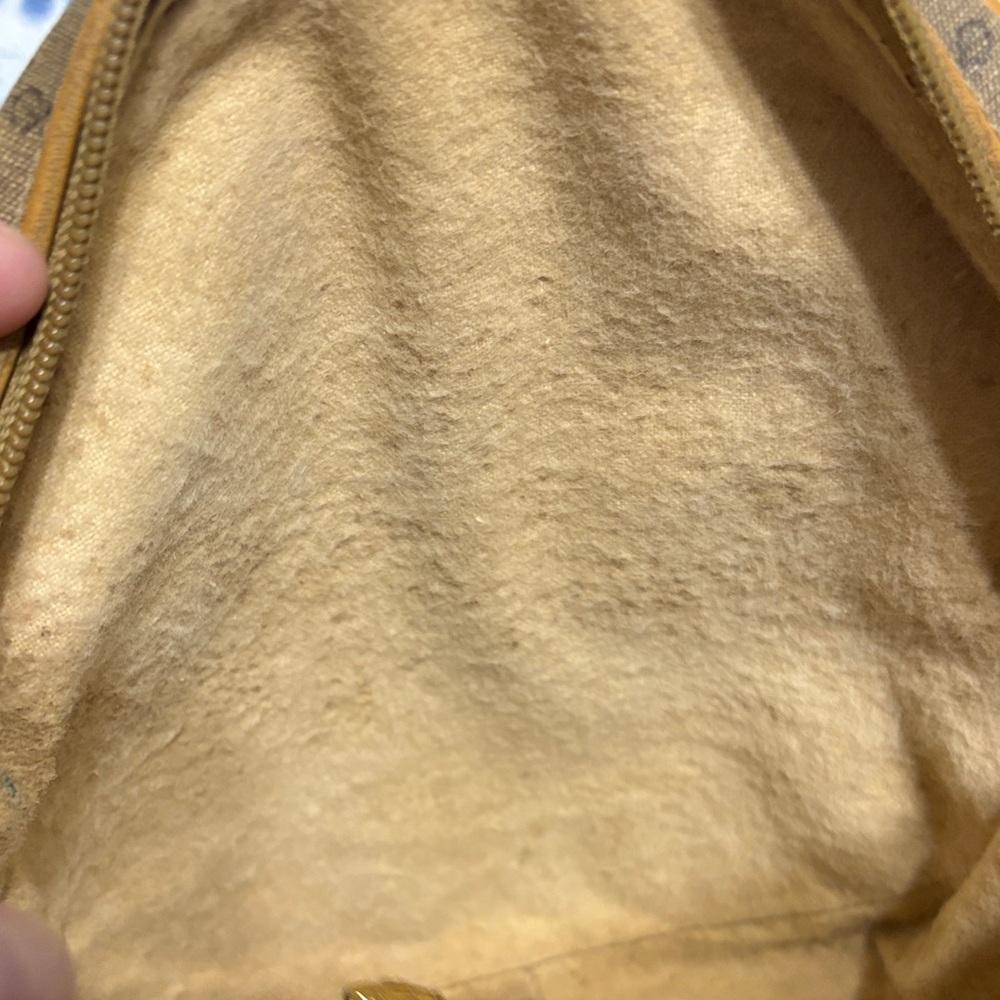 Gucci Monogram RARE Vintage 1980s Micro GG Round Ophidia Canteen. Made in Italy - Picture 10 of 16